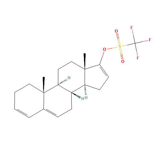 Androsta-3,5,16-trien-17-ol Trifluoromethanesulfonate (CAS: 154229-36-4) - Related Chemical Product
