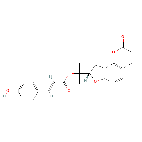 (+)-Angelmarin (CAS: 876384-53-1) - Chemical Structure and Molecular Formula 