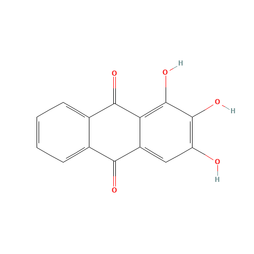 Anthragallol (CAS: 602-64-2) - Chemical Structure and Molecular Formula 
