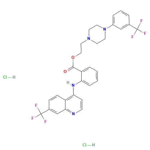 Antrafenine Dihydrochloride (CAS: 55300-30-6) - Related Chemical Product