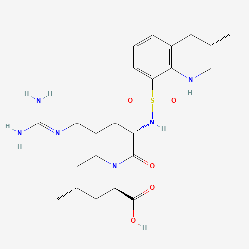 21S-Argatroban (CAS: 121785-72-6) - Chemical Structure and Molecular Formula 