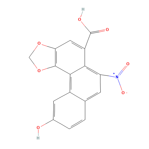 Aristolochic Acid C (CAS: 4849-90-5) - Chemical Structure and Molecular Formula 
