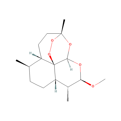 a-Artemether (CAS: 71939-51-0) - Chemical Structure and Molecular Formula 