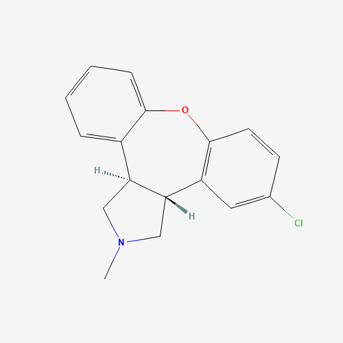 Asenapine (CAS: 65576-45-6) - Chemical Structure and Molecular Formula 