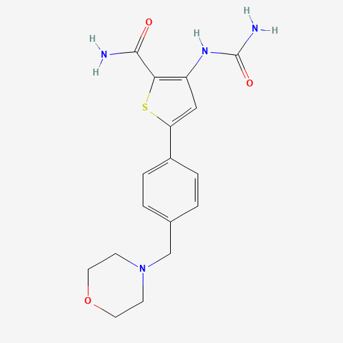 AZ-TAK1 Inhibitor (CAS: 494772-86-0) - Chemical Structure and Molecular Formula 