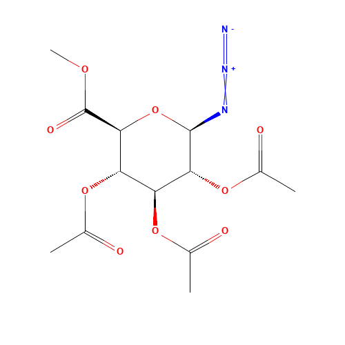 1-Azido-1-deoxy-D-galacturonate 2,3,4-Triacetate Methyl Ester (CAS: 67776-38-9) - Related Chemical Product