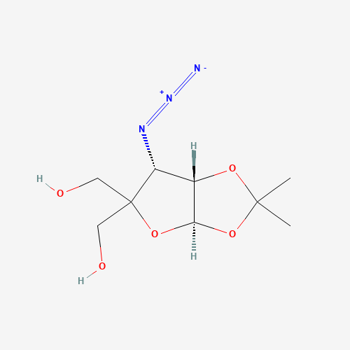 3-Azido-3-deoxy-4-hydroxy-methyl-1,2-O-isopropylidene-a-D-ribofuranose (CAS: 247025-10-1) - Related Chemical Product