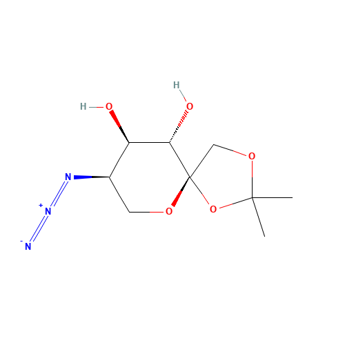 5-Azido-5-deoxy-1,2-O-isopropylidene-b-D-fructose (CAS: 94801-01-1) - Related Chemical Product