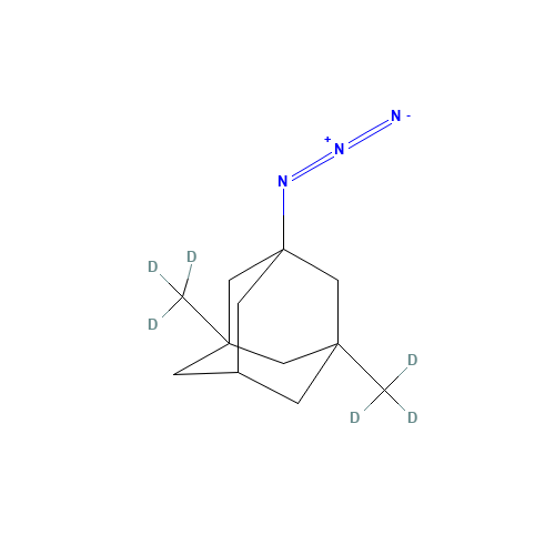 1-Azido-3,5-dimethyladamantane-d6 (CAS: 1185104-90-8) - Related Chemical Product