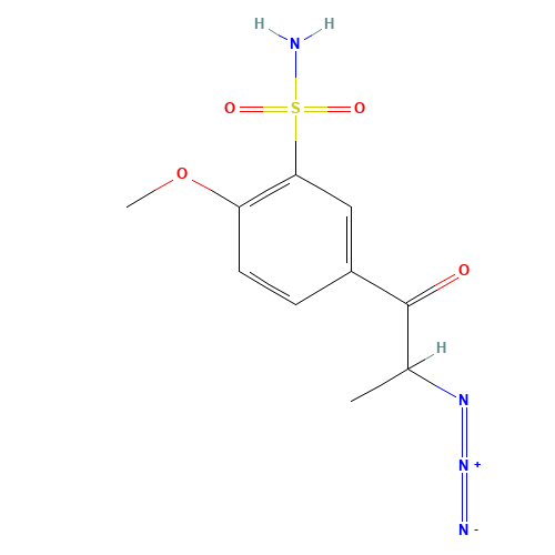 2-Azido-1-(4'-methoxy-3'-sulfonamidophenyl)-1-propanone (CAS: 1189968-86-2) - Related Chemical Product