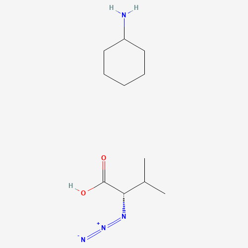 (S)-2-Azido Isovaleric Acid Cyclohexylammonium Salt (CAS: 1217462-63-9) - Related Chemical Product