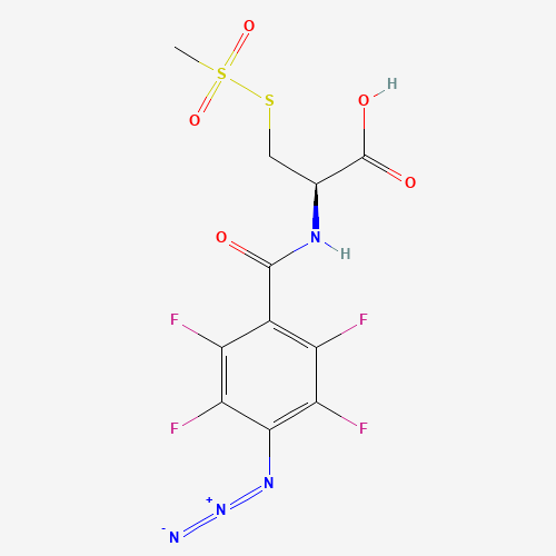 4-Azido-2,3,5,6-tetrafluorobenzamido-L-cysteine Methanethiosulfonate (CAS: 352000-06-7) - Related Chemical Product