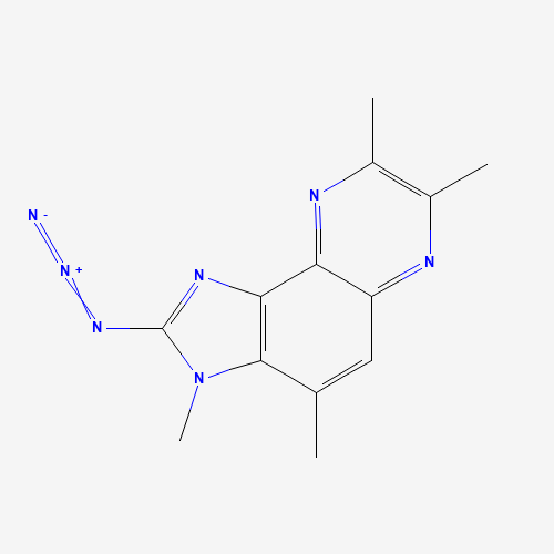 2-Azido-3,4,7,8-tetramethyl-3H-imidazo[4,5-f]quinoxaline (CAS: 210100-57-5) - Related Chemical Product