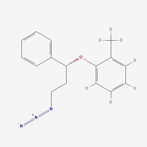 (R)-3-Azido-1-phenyl-1-(2-methylphenoxy-d7)propane (CAS: 1217603-70-7) - Related Chemical Product