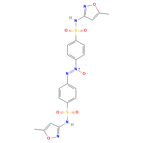 4,4'-Azoxybis[N-(5-methyl-3-isoxazolyl)-benzenesulfonamide (CAS: 119403-03-1) - Related Chemical Product