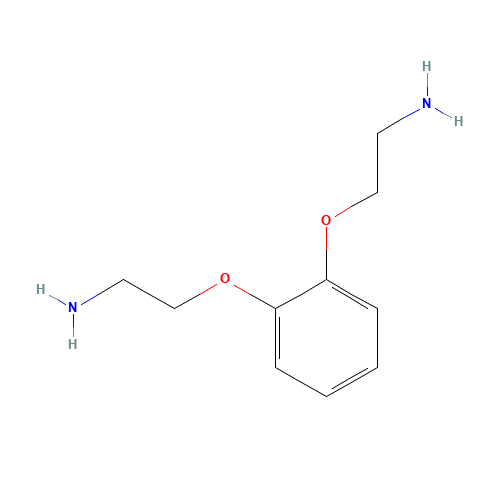 O-Bis(2-aminoethoxy)benzene (CAS: 42988-85-2) - Chemical Structure and Molecular Formula 