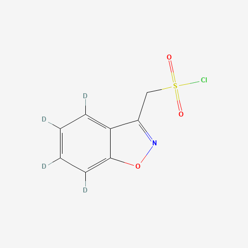 Benzo[d]isoxazol-3-yl-methanesulfonyl-d4 Chloride (CAS: 1189428-60-1) - Related Chemical Product