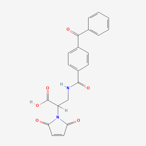3-(Benzophenone-4-carboxamido)-2-maleimidopropanoic Acid (CAS: 887352-68-3) - Related Chemical Product
