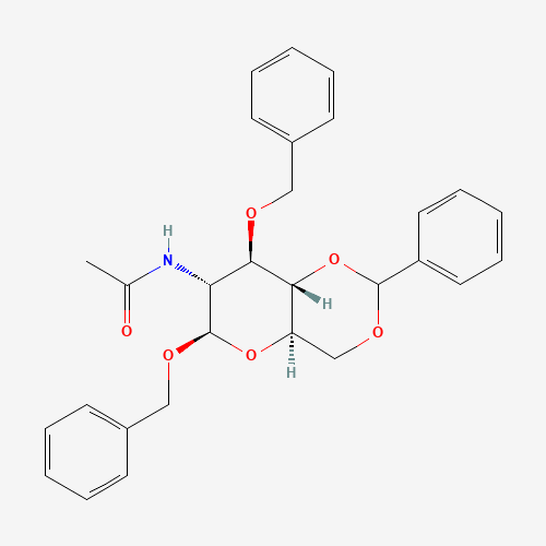 Benzyl 2-Acetamido-3-O-benzyl-4,6-O-benzylidene-2-deoxy-b-D-glucopyranoside (CAS: 14040-20-1) - Related Chemical Product