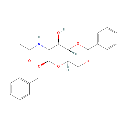 Benzyl 2-Acetamido-4,6-O-Benzylidene-2-Deoxy-b-D-Glucopyranoside (CAS: 13343-61-8) - Related Chemical Product