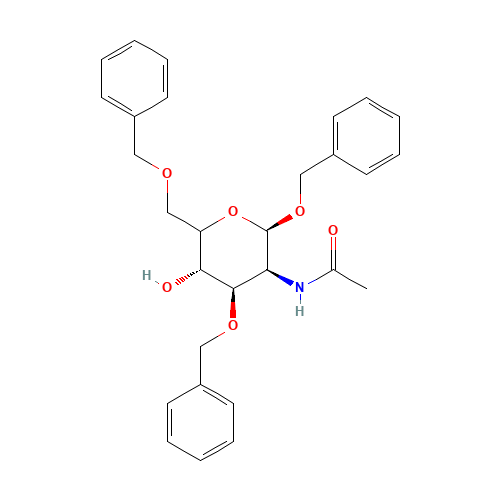 Benzyl 2-Acetamido-2-deoxy-3,6-di-O-benzyl-b-D-glucopyranoside (CAS: 62867-63-4) - Related Chemical Product
