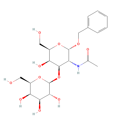 Benzyl 2-Acetamido-2-deoxy-3-O-(b-D-galactopyranosyl) a-D-galactopyranoside (CAS: 3554-96-9) - Related Chemical Product
