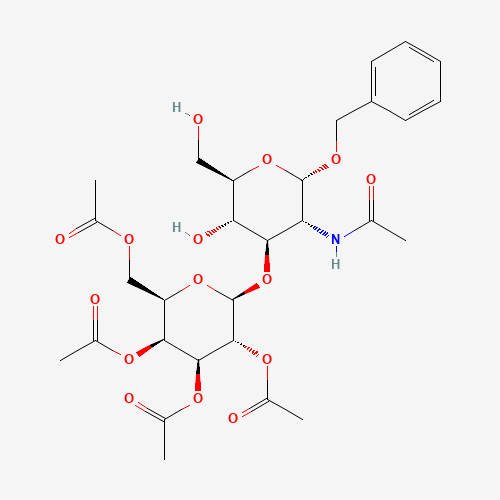 Benzyl 2-Acetamido-2-deoxy-3-O-(2,3,4,6-tetra-O-acetyl-b-D-galactopyranosyl)-a-D-glucopyranoside (CAS: 60831-31-4) - Related Chemical Product