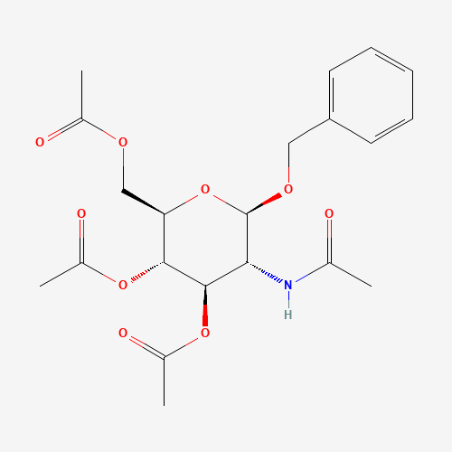 Benzyl (5ξ)-2-acetamido-3,4,6-tri-O-acetyl-2-deoxy-b-D-lyxo-hexopyranoside (CAS: 13341-66-3) - Related Chemical Product