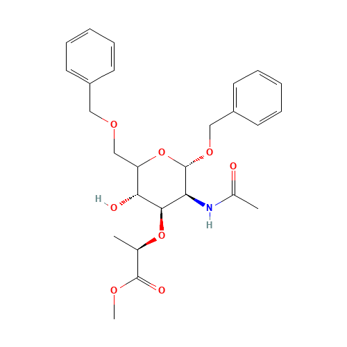 Benzyl N-Acetyl-6-O-benzyl-a-D-muramic Acid Methyl Ester (CAS: 107671-54-5) - Related Chemical Product