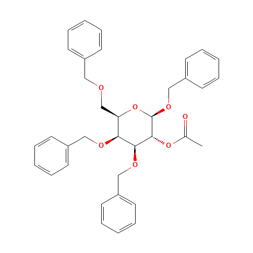 Benzyl 2-O-Acetyl-3,4,6-Tri-O-benzyl-b-D-galactopyranoside (CAS: 61820-03-9) - Related Chemical Product