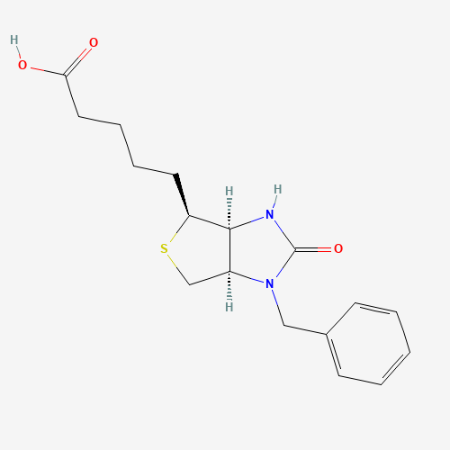 1'N-Benzyl Biotin (CAS: 76335-62-1) - Chemical Structure and Molecular Formula 