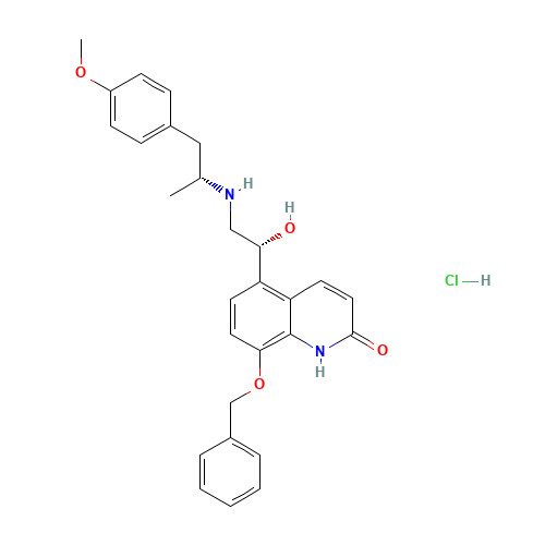 8-O-Benzyl Carmoterol Hydrochloride (CAS: 1052689-06-1) - Related Chemical Product