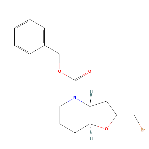 (3aS*,7aS*)-Benzyl 2-(bromomethyl)hexahydrofuro[3,2-b]pyridine-4(2H)-carboxylate (CAS: 244056-98-2) - Related Chemical Product