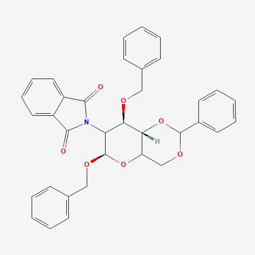 Benzyl 2-Deoxy-2-phthalimido-4,6-O-benzylidene-3-O-benzyl-b-D-glucopyranoside (CAS: 80035-34-3) - Related Chemical Product