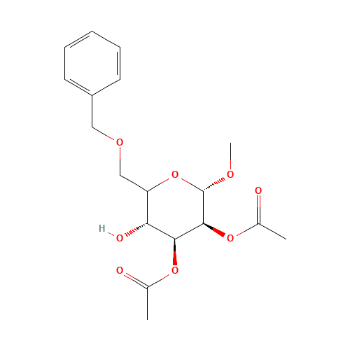6-O-Benzyl-2,3-di-O-acetyl-methyl-a-D-glucopyranoside (CAS: 162284-50-6) - Related Chemical Product