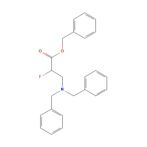Benzyl 3-N,N-Dibenzylamino-2-fluoropropanoate (CAS: 887352-80-9) - Related Chemical Product