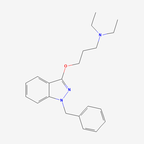 1-Benzyl-3-[3-(diethylamino)propoxy]-1H-indazole (CAS: 47448-66-8) - Related Chemical Product
