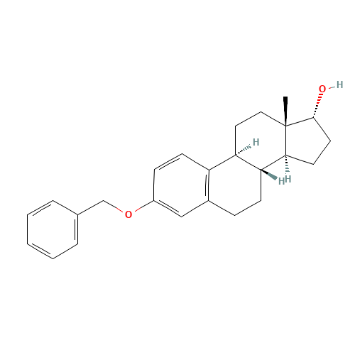 3-O-Benzyl 17a-Estradiol (CAS: 23880-59-3) - Chemical Structure and Molecular Formula 