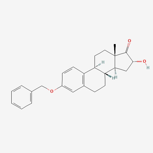 3-O-Benzyl 16a-Hydroxy Estrone (CAS: 14982-20-8) - Chemical Structure and Molecular Formula 