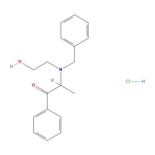 2-[Benzyl(2-hydroxyethyl)amino]propiophenone Hydrochloride (CAS: 94997-04-3) - Related Chemical Product