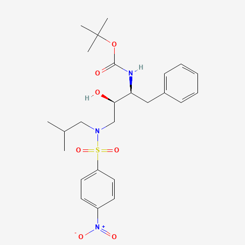 [(1S,2R)-1-Benzyl-2-hydroxy-3-[isobutyl[(4-nitro-phenyl)sulfonyl)]amino]propyl]-carbamic Acid tert-Butyl Ester (CAS: 191226-98-9) - Related Chemical Product