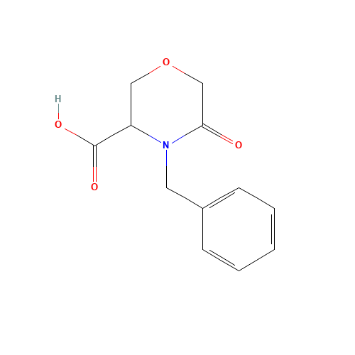 (S)-(+)-4-Benzylmorpholin-5-one-3-carboxylic Acid (CAS: 106910-79-6) - Related Chemical Product