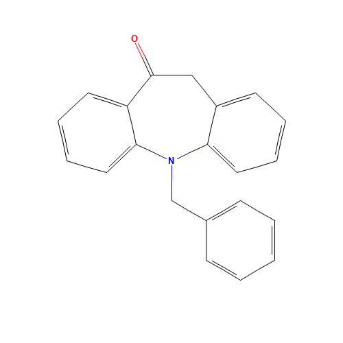 5-Benzyl-10-oxo-10,11-dihydro-5H-dibenz[b,f]azepine (CAS: 10464-31-0) - Related Chemical Product