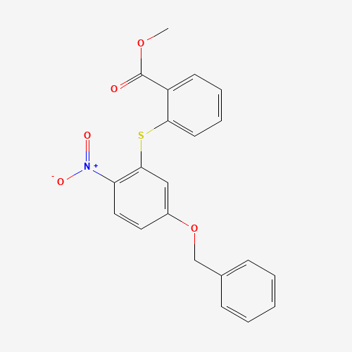 4-Benzyloxy-2-(2'-carbomethoxy)thiophenylnitrobenzene (CAS: 329217-03-0) - Related Chemical Product