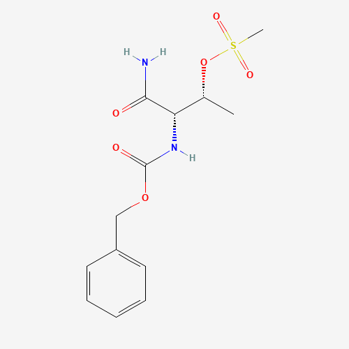 N-Benzyloxycarbonyl L-Threonine Amide O-Methanesulfonate (CAS: 80082-51-5) - Related Chemical Product