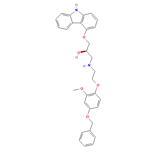 (R)-(+)-4'-Benzyloxyphenyl Carvedilol (CAS: 1217846-55-3) - Related Chemical Product
