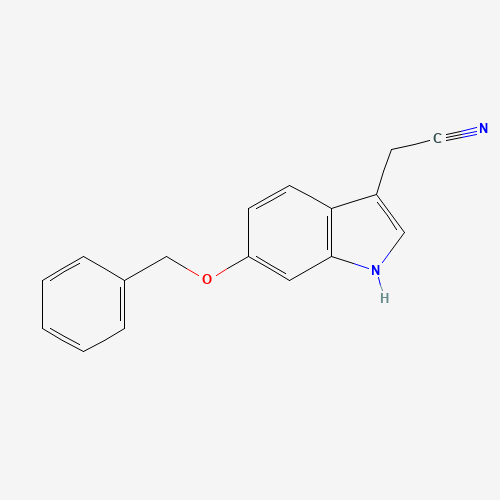 2-(6-Benzyloxyindolyl)acetonitrile (CAS: 57765-24-9) - Related Chemical Product