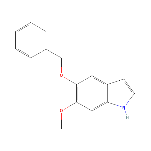 5-Benzyloxy-6-methoxyindole (CAS: 4790-04-9) - Related Chemical Product