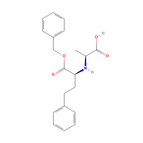 N-[1-(S)-Benzyloxycarbonyl-3-phenylpropyl]-L-alanine (CAS: 89371-42-6) - Related Chemical Product