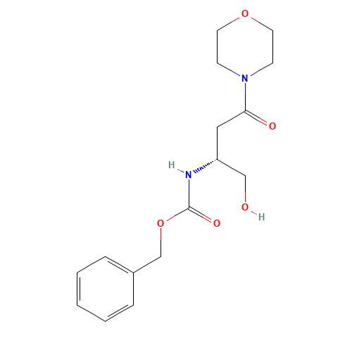 N-Benzyloxycarbonyl-4-[(3R)-3-amino-1-oxo-4-(hydroxy)butyl]morpholine (CAS: 870812-92-3) - Related Chemical Product